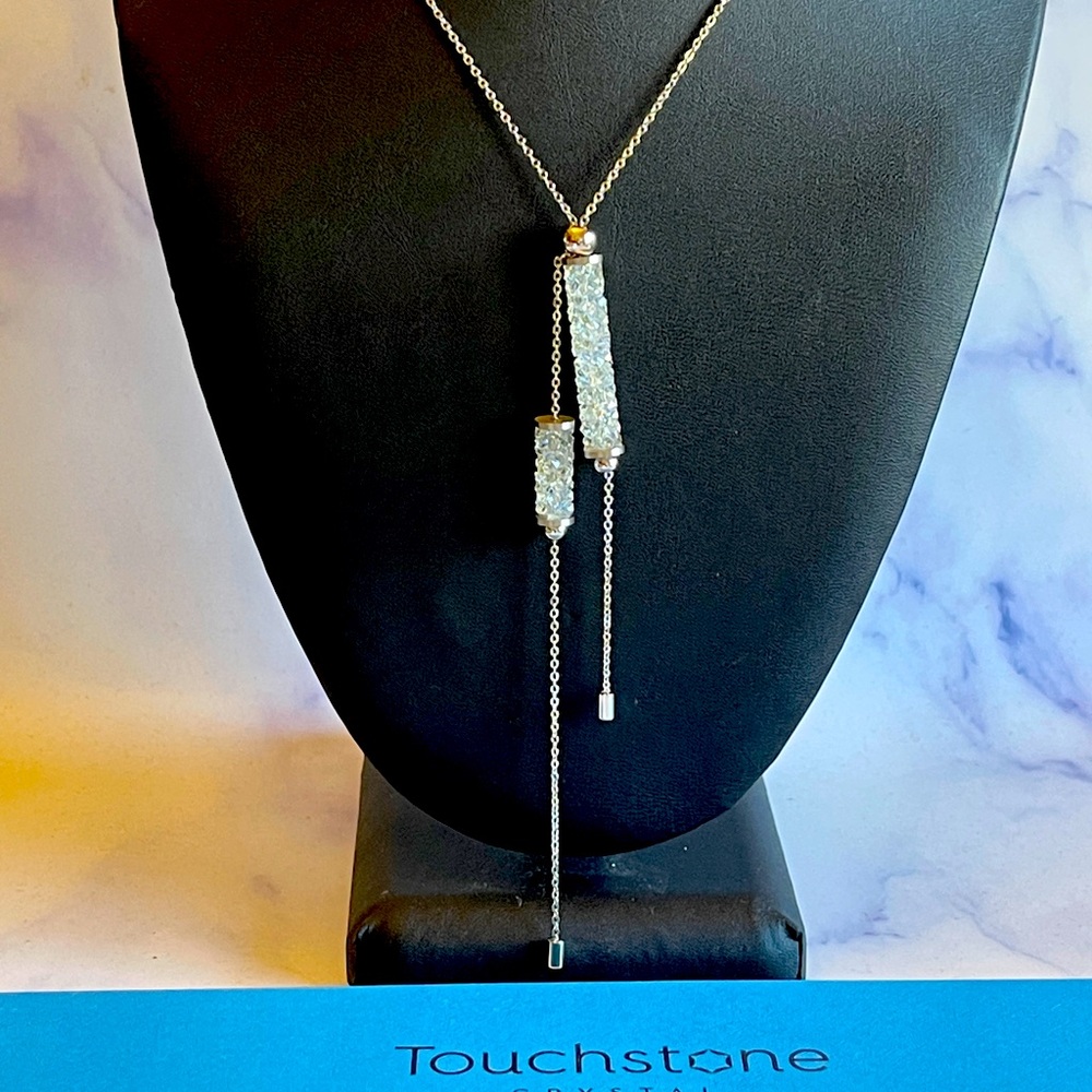 Touchstone Crystals Rock Slide Pendant Necklace